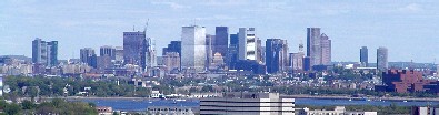 View of Boston from Quincy Site